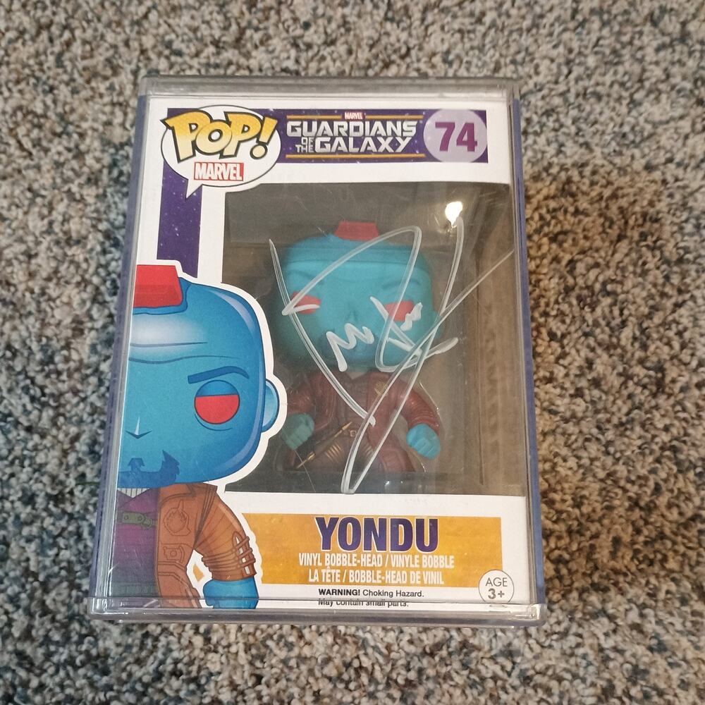 Yondu Funko Pop #74 Signed Michael Rooker No COA Guardians Of The Galaxy Marvel